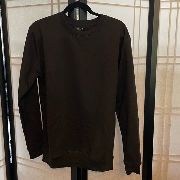 BoohooMan Basic Crewneck Fleece - Picture 1 of 5